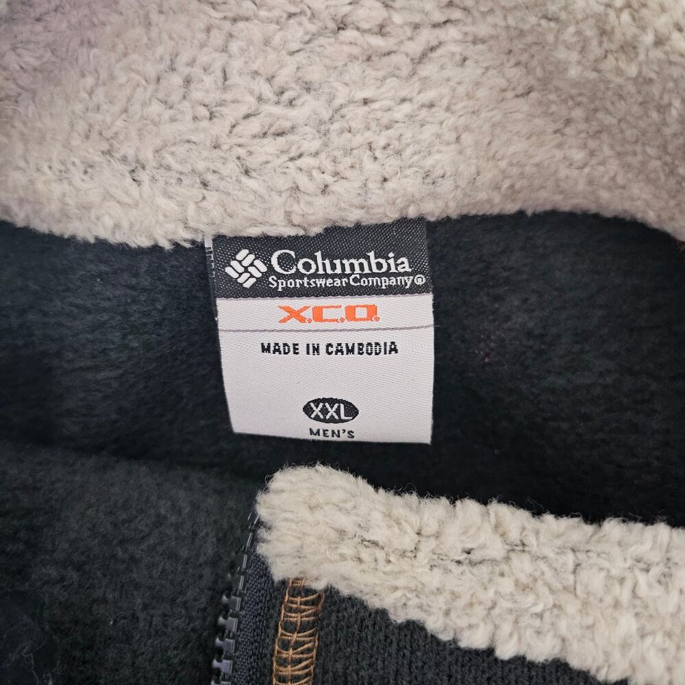 Columbia XCO Fleece 1/4 Zip Pullover Sweatshirt size XXL - Picture 5 of 8